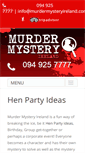 Mobile Screenshot of murdermysteryireland.com